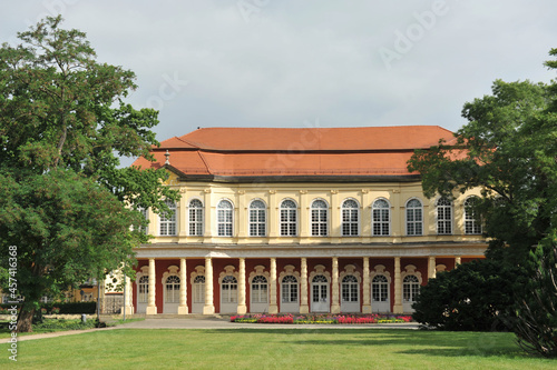 Schlossgartensalon und Orangerie in Merseburg © Elke Hötzel