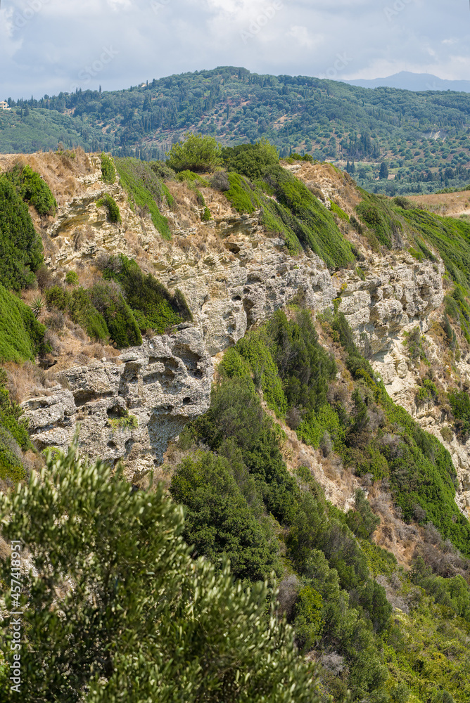 A landscape image near Agios Stefanos in Corfu
