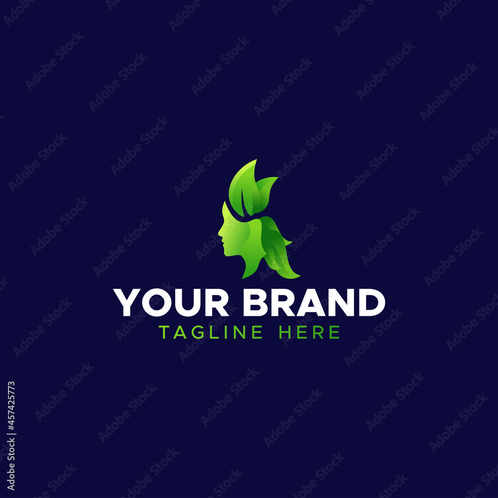 Beauty Logo Gradient Brand For Company. Boutique Logo Beauty Logo Gradient Brand For Company. Boutique Logo