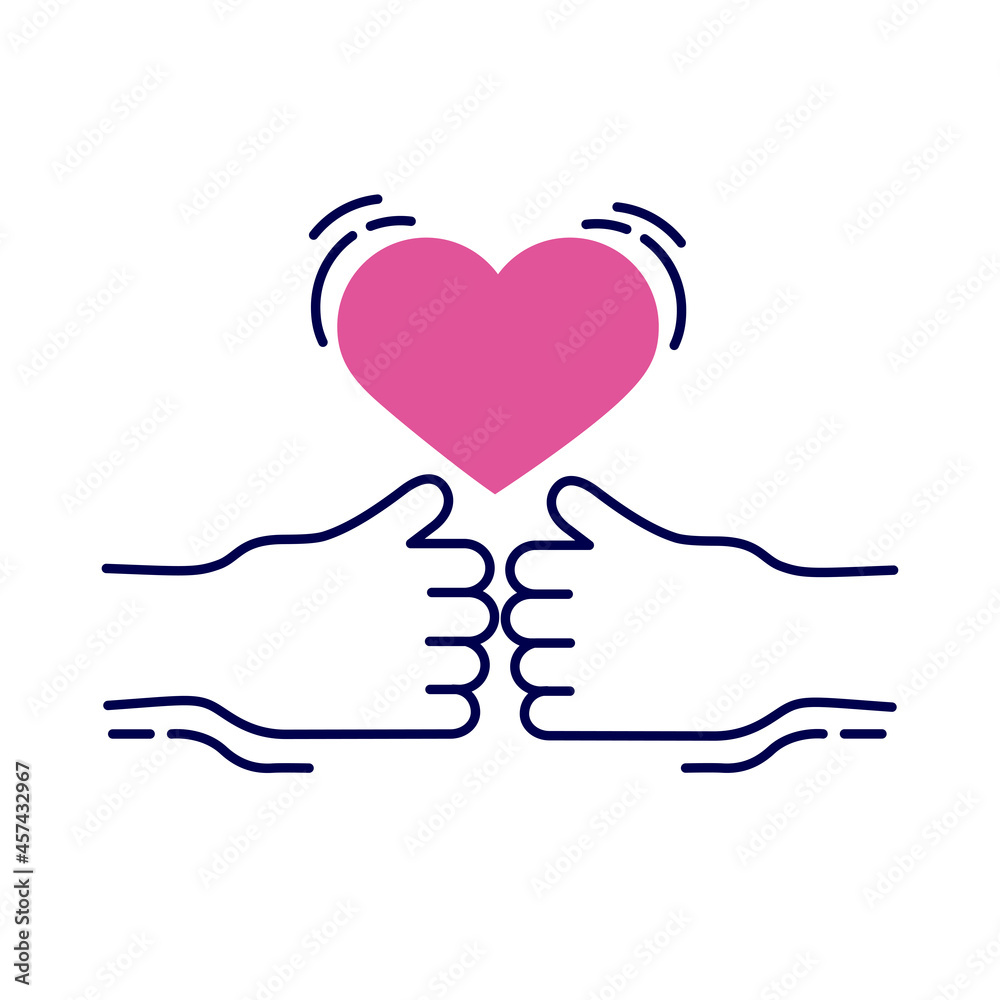 heart over hands heart over hands