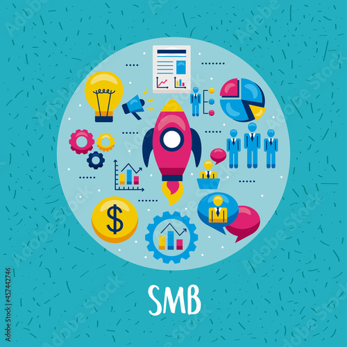 rocket and smb symbols