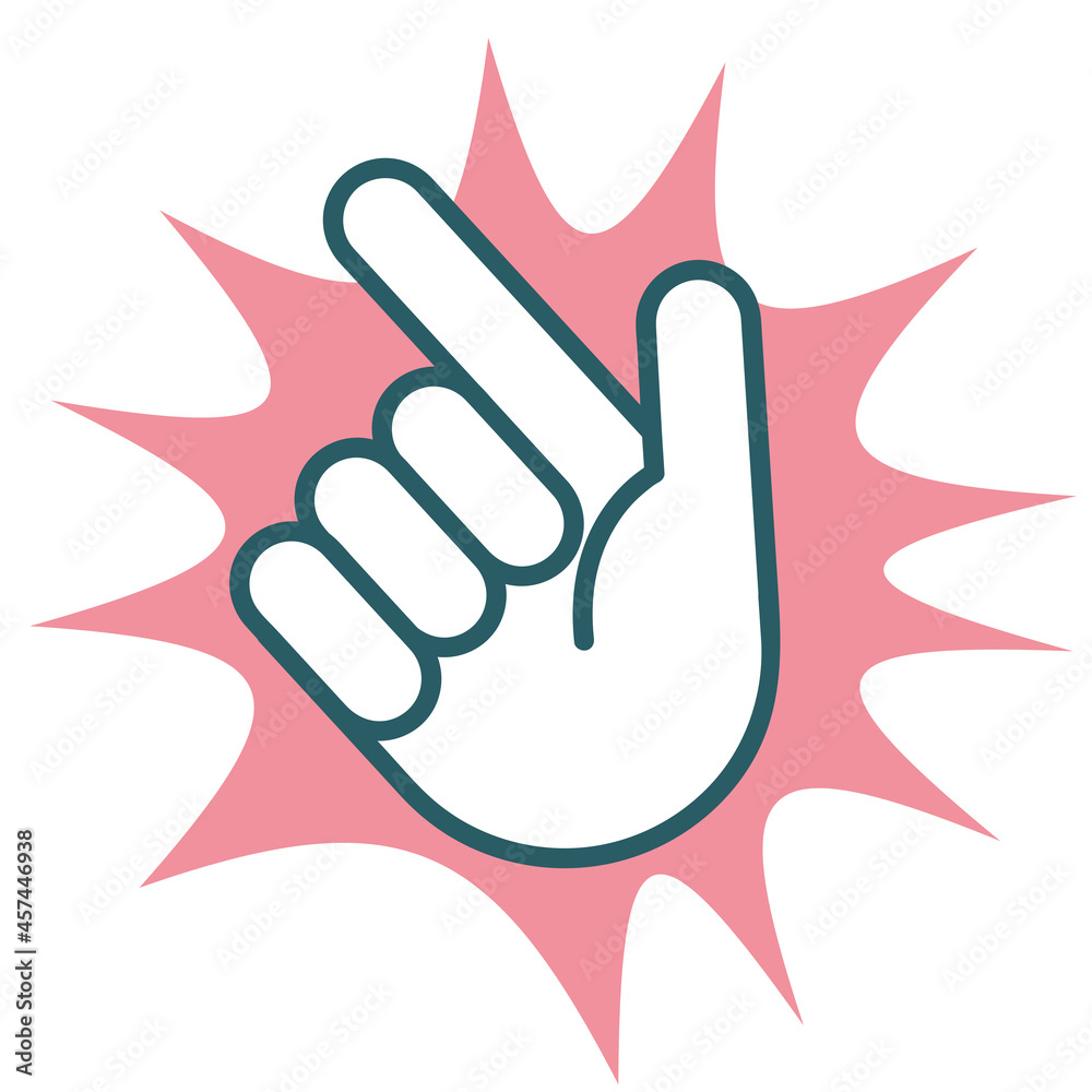 指差し チェックマーク ポイント Stock Vector Adobe Stock