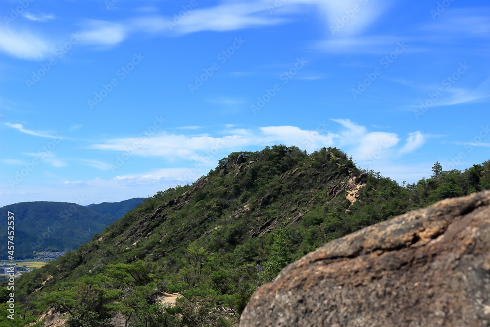 堂山山頂付近の風景 堂山山頂付近の風景