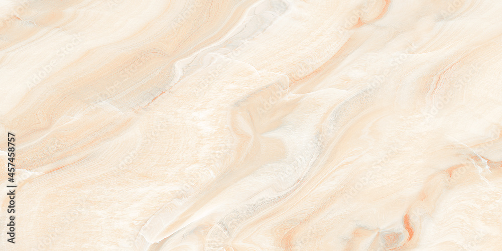 Fototapeta Marmurowe tło tekstury, naturalny polerowany gładki marmur z onyksu do wnętrz Abstrakcyjna dekoracja wnętrz Używane ceramiczne płytki ścienne i powierzchnia płytek podłogowych