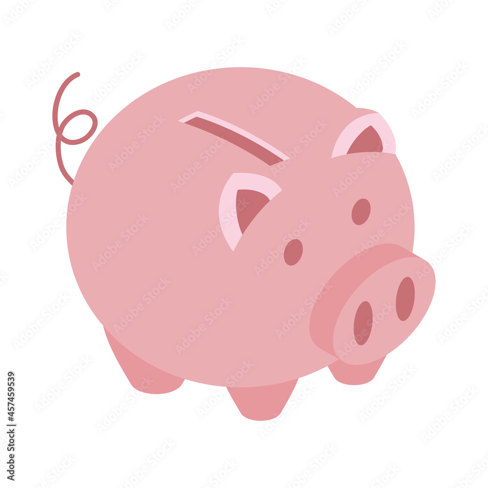 Fototapeta premium Money piggy icon