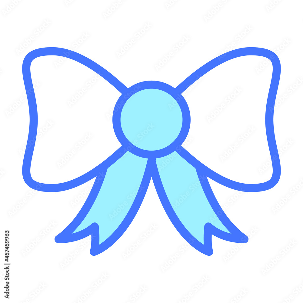 Bow icon, Christmas and celebrations. Outline symbol collection. Editable vector Design Bow icon, Christmas and celebrations. Outline symbol collection. Editable vector Design