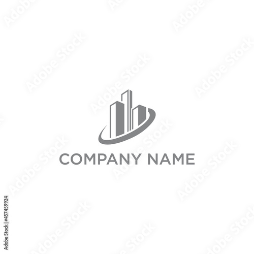 Free Download Building logo design editable resizable EPS 10 - GFXLoad