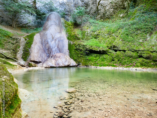 Bild auf Leinwand Cascade de la Quinquenouille