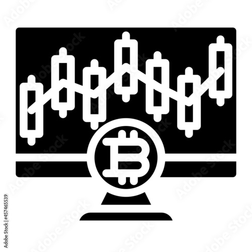chart glyph icon