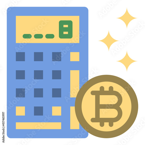 calculator flat icon
