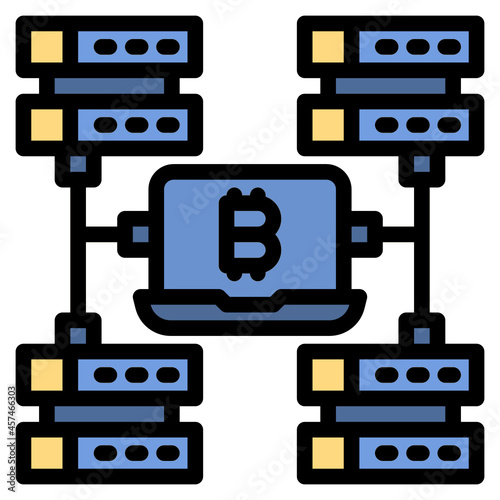 bigdata line icon