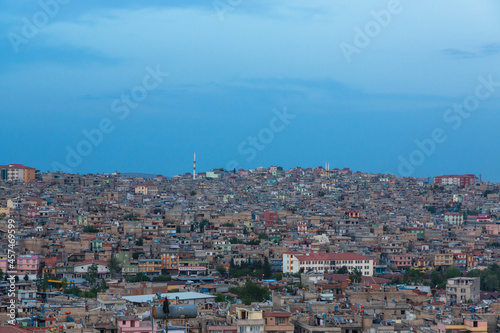 Wallpaper Mural トルコ　ガズィアンテプの旧市街の丘から望む夕暮れ時の街並み Torontodigital.ca