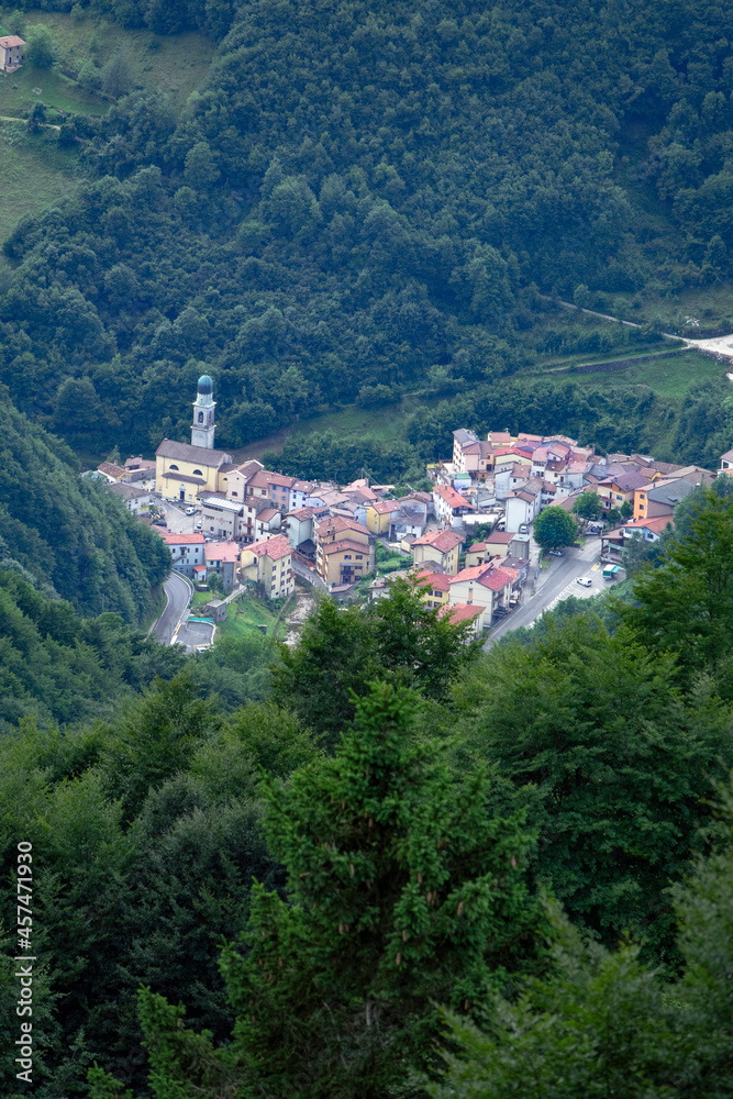 village of Giazza near Verona, Italy