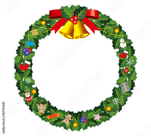 メリークリスマス　リース