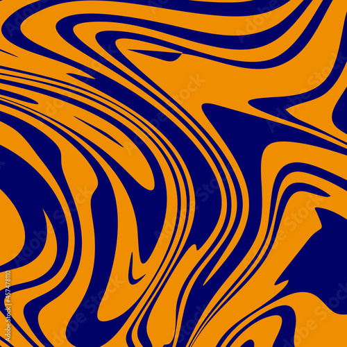vector art liquid marble orange and purple color