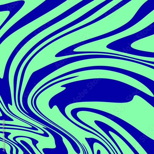 vector art liquid marble tosca green and blue neon color combination
