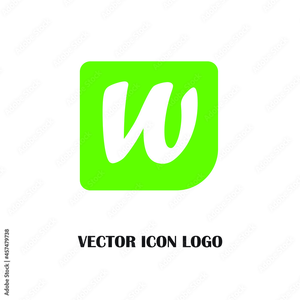 Letter W logo icon design template elements Letter W logo icon design template elements