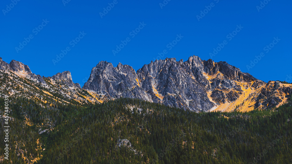 landscape in north cascades national park 