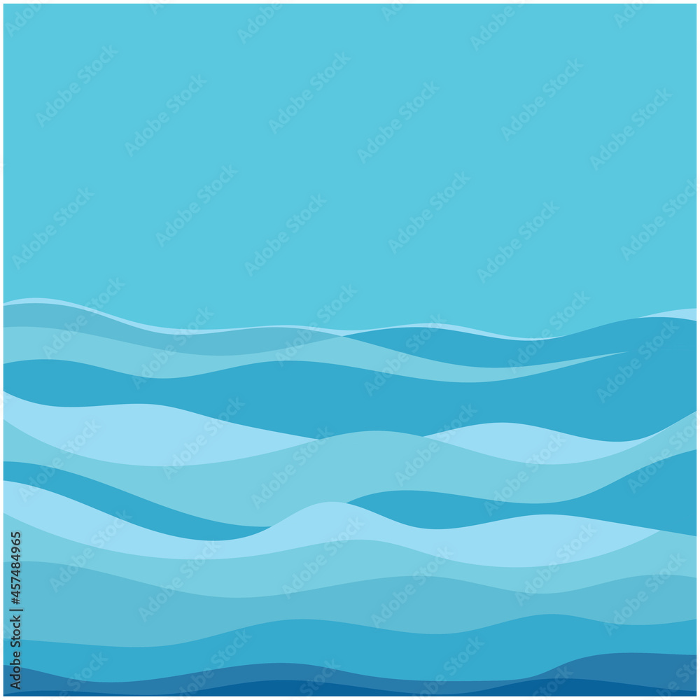 Abstract Water wave vector illustration design background Abstract Water wave vector illustration design background