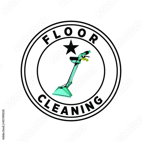 Illustration Vector Graphic of Floor Cleaning logo
