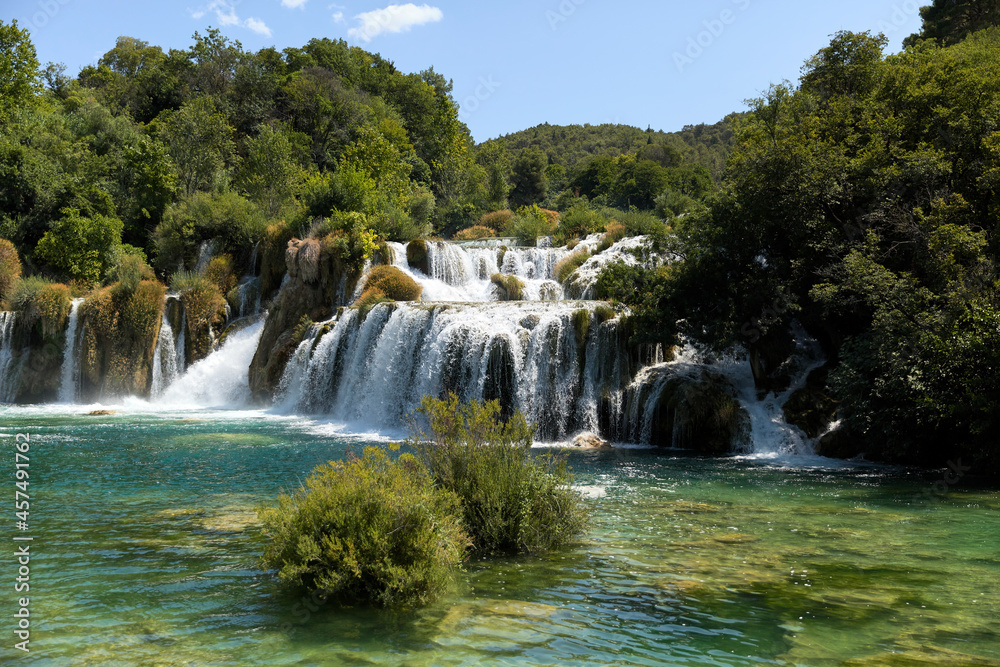 Obraz premium waterfall in Krka National Park