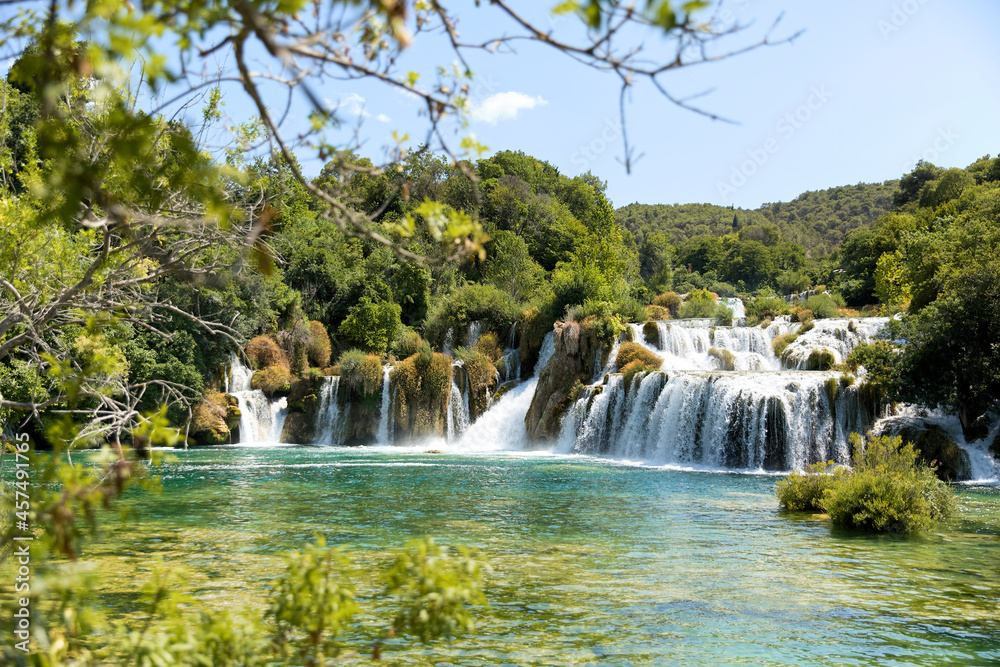 waterfall in Krka National Park