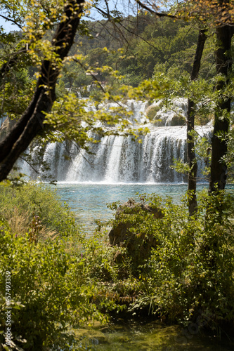 waterfall in Krka National Park
