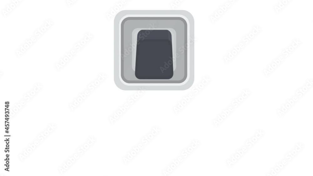 Power plug. Power supply animation, alpha channel is enabled. Cartoon Power plug. Power supply animation, alpha channel is enabled. Cartoon