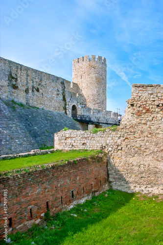 Despot's Gates and tower are the best preserved medieval part of the fortress, Belgrade, Gerbia photo