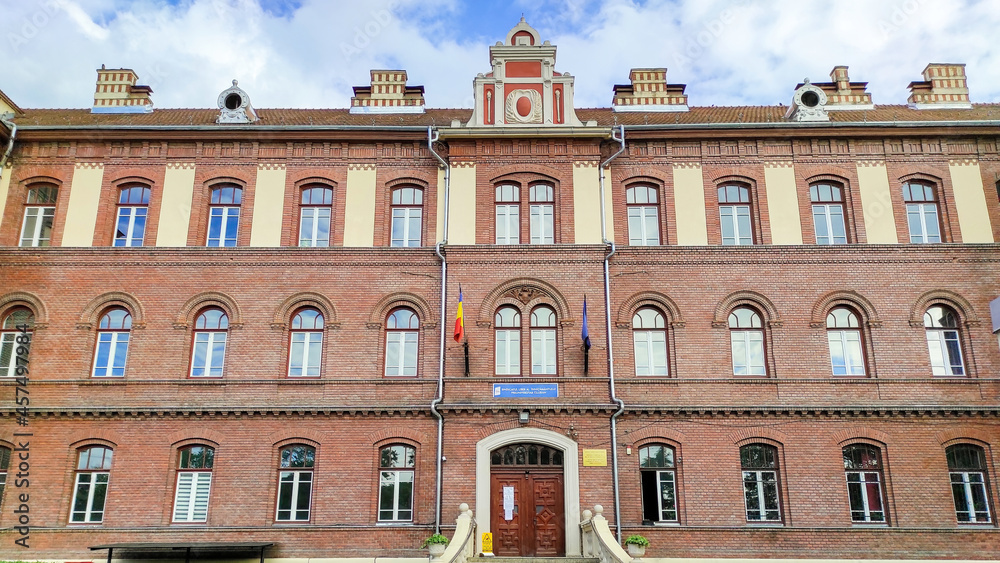 Fototapeta premium Educational institution in Cluj-Napoca, Romania