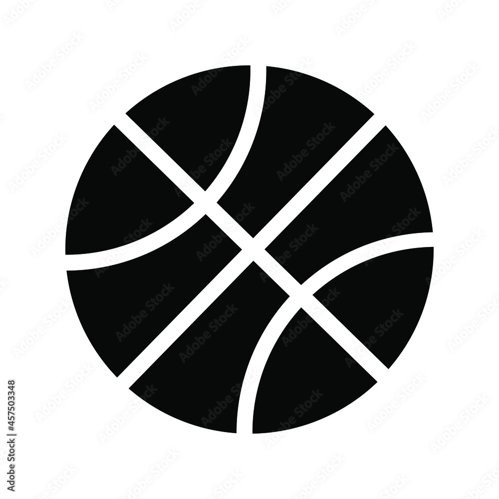 Design fill icon Basketball dribble design Design fill icon Basketball dribble design