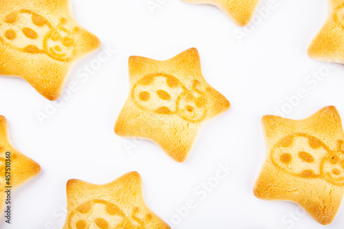 image of cookies white background 