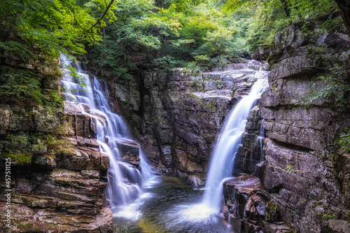 Mureung valley waterfall photo