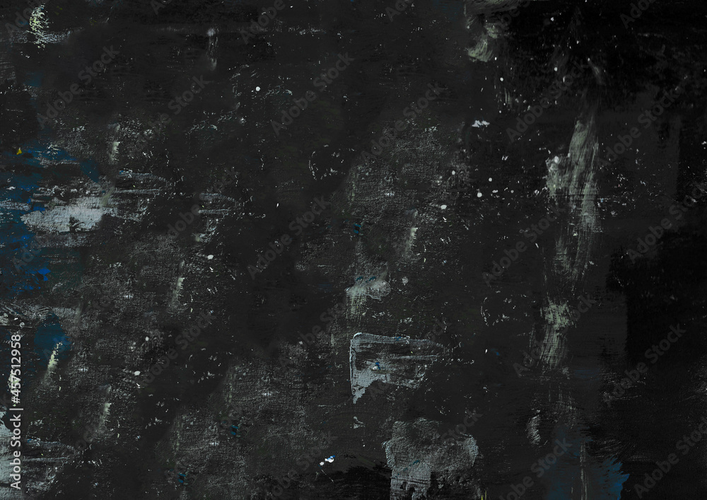 Dark background with space. Painted Texture.