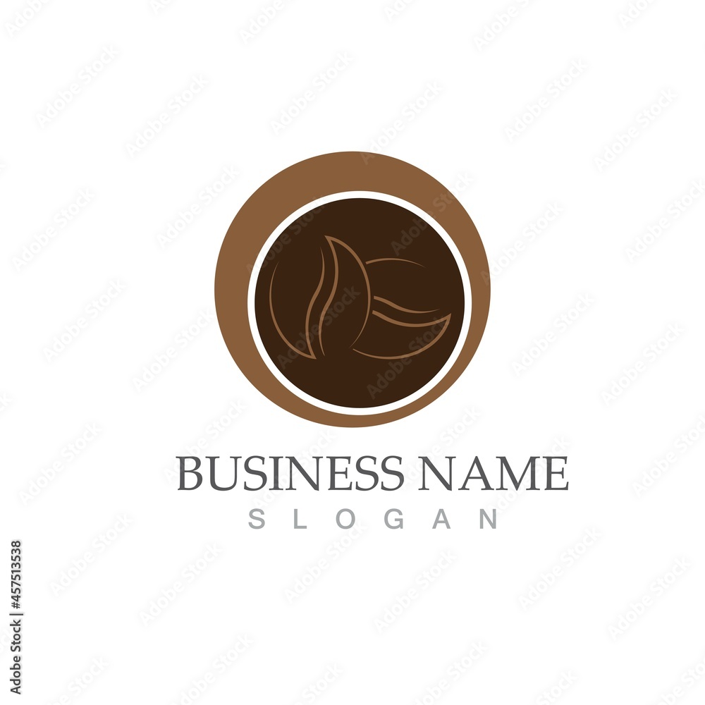 coffee bean icon vector illustration coffee bean icon vector illustration