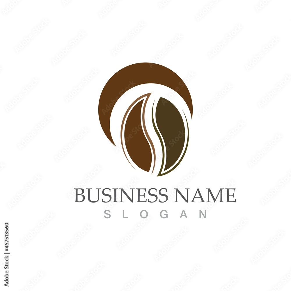 coffee bean icon vector illustration coffee bean icon vector illustration
