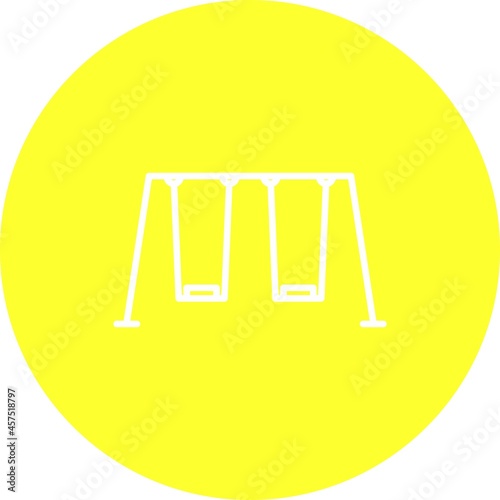  Swing Vector Line Multicolour Icon Design