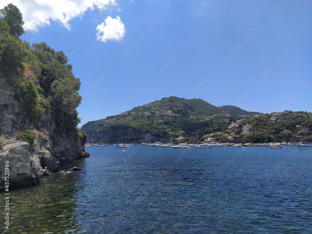 Aragonese castle in Ischia Island in Naples, Italy Aragonese castle in Ischia Island in Naples, Italy