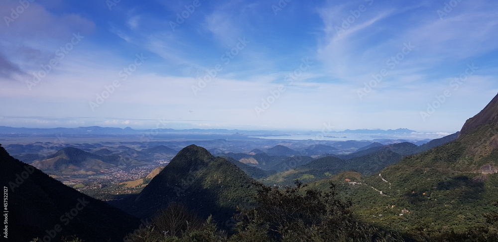 Views from Dedo de Deus, God's finger in Teresópolis RJ