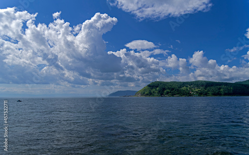 Beautiful clouds over Lake Baikal. © Sergey Rybin