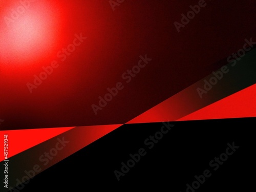 Neon red and black abstract gradient laser light effect luxury decorative festive background