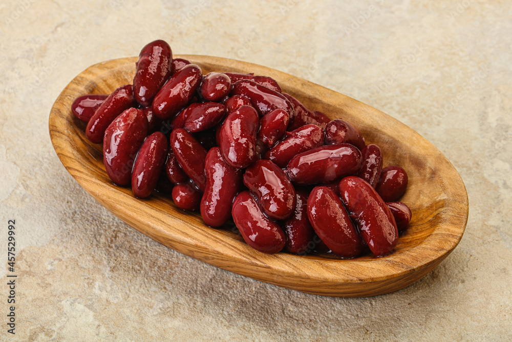 Canned red Kidney in the bowl Canned red Kidney in the bowl