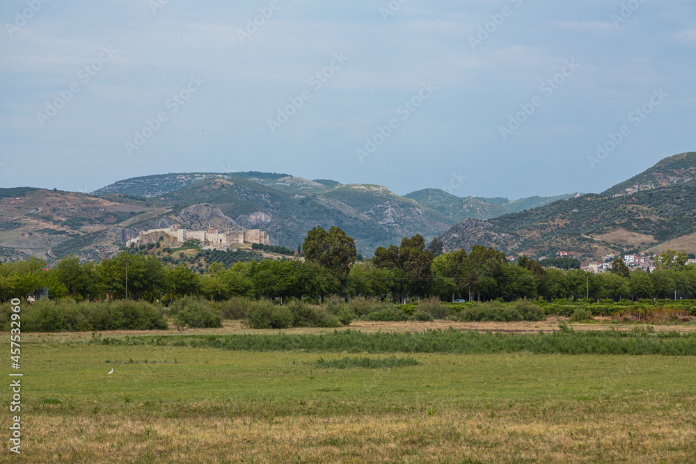 トルコ エフェソスの古代都市遺跡周辺の風景 トルコ エフェソスの古代都市遺跡周辺の風景