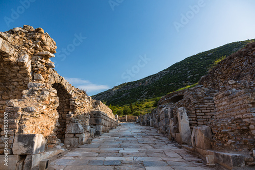 トルコ エフェソスの古代都市遺跡