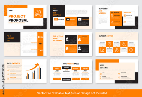Project Proposal PowerPoint Presentation Template