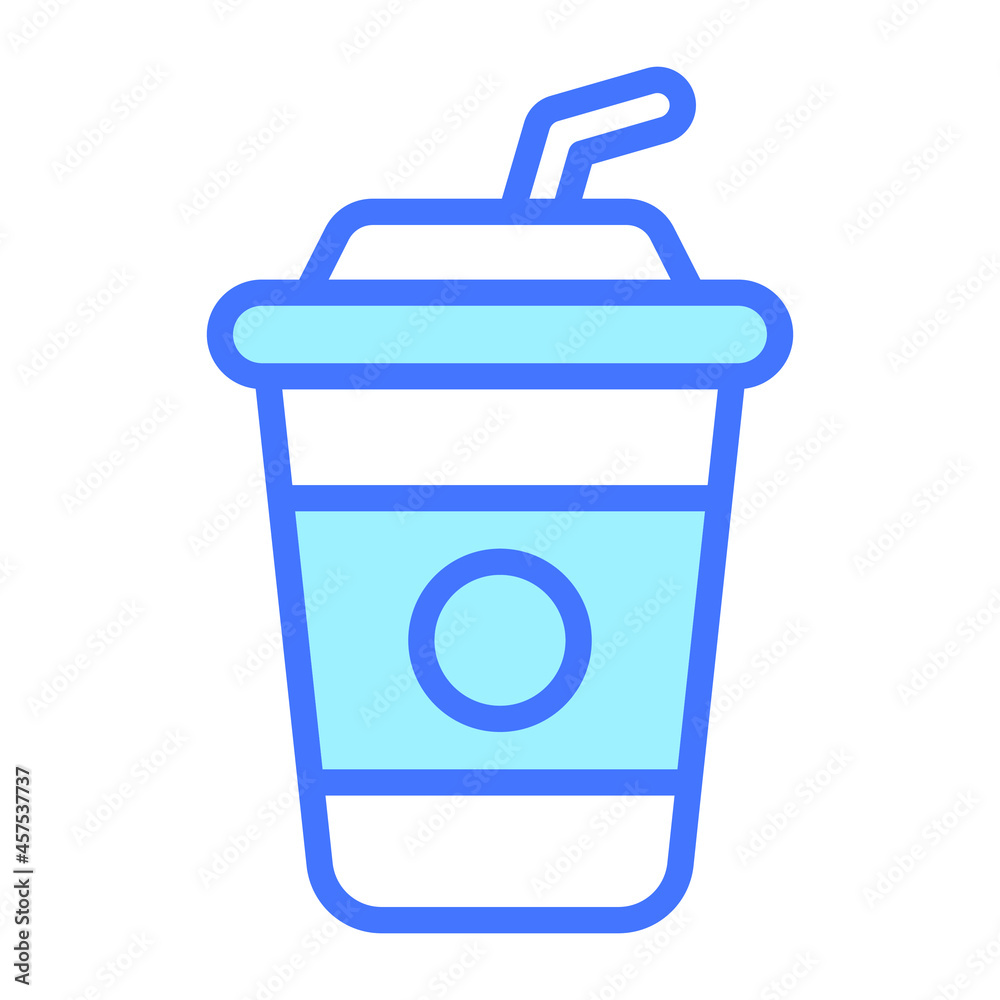juice glass vector Blue outline icon. Hindu festival, Hindu celebration icon. juice glass vector Blue outline icon. Hindu festival, Hindu celebration icon.