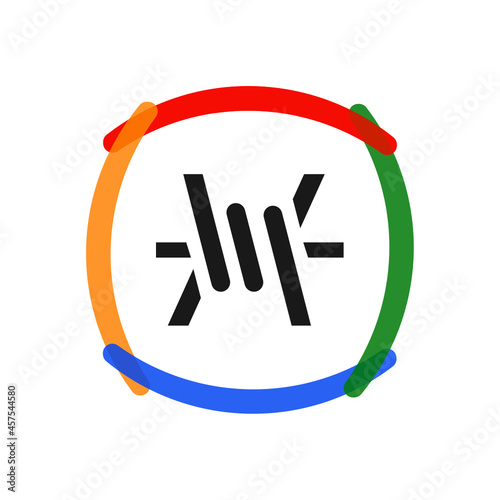 Barbed wire - Sticker
