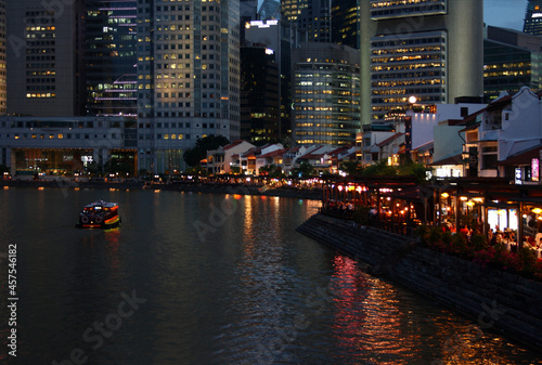 Singapur - Singapore River/ Singapore - Singapore River /...