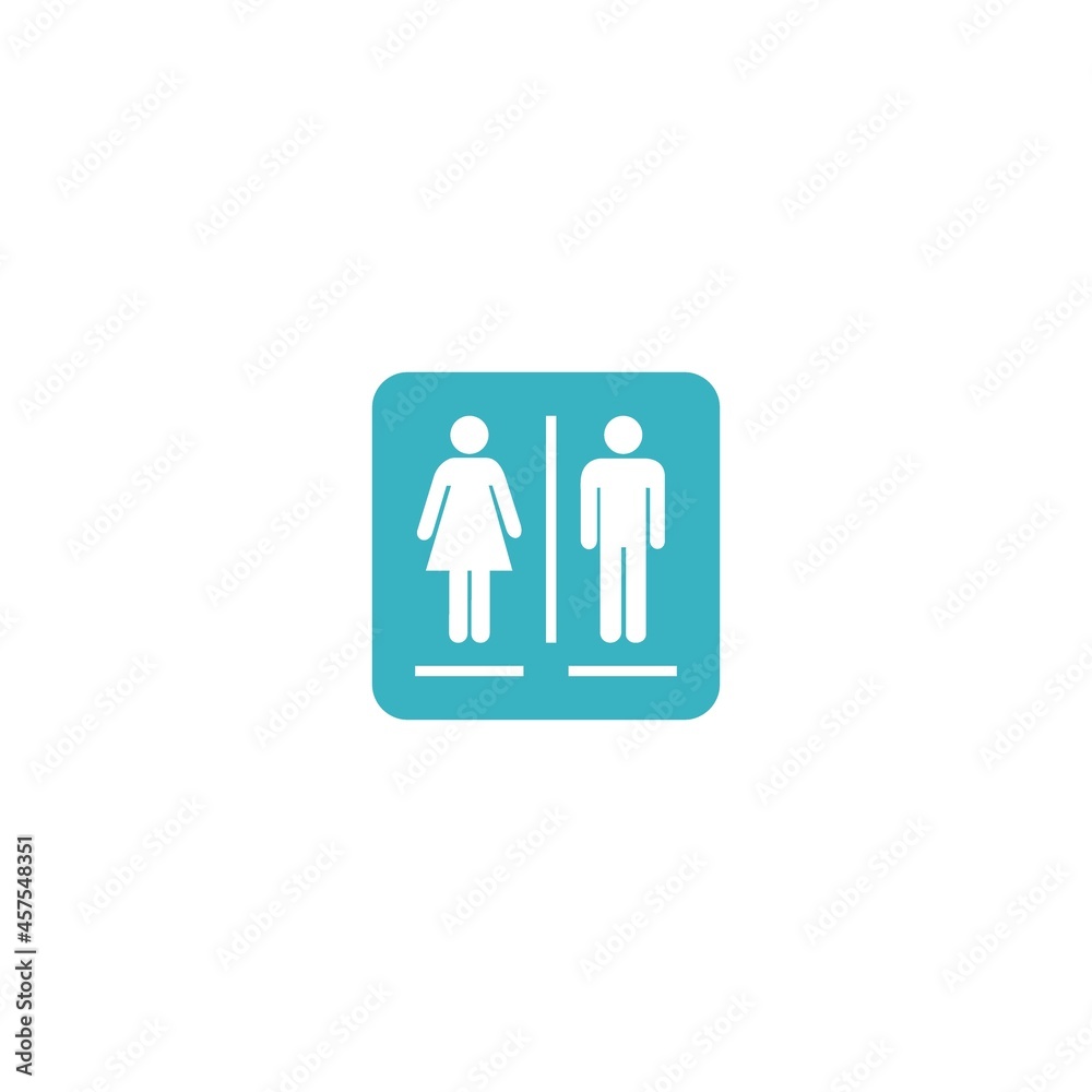 Man and woman avatar icon set Male and female gender profile symbol Men and women wc logo Toilet and bathroom button sign Vector Man and woman avatar icon set Male and female gender profile symbol Men and women wc logo Toilet and bathroom button sign Vector