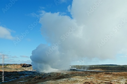Wallpaper Mural Iceland-view of Geothermal Hot Spring Gunnuhver Torontodigital.ca